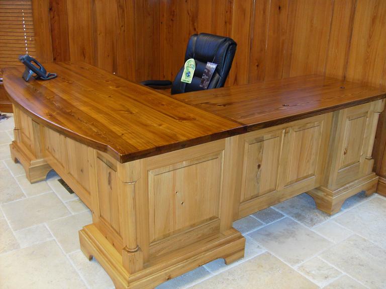 Custom Cypress Desk Custom Cypress Desk