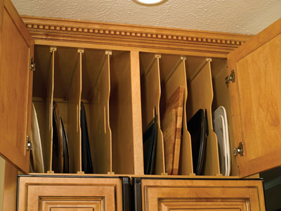 Built in divider